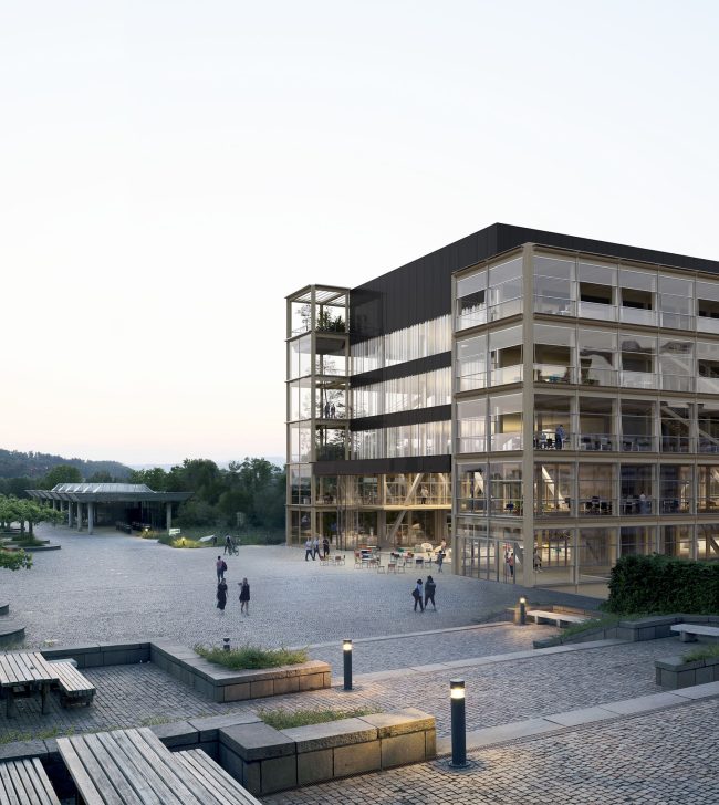 DÜRIG + Dominique Perrault Architects, Zürich Portal UZH